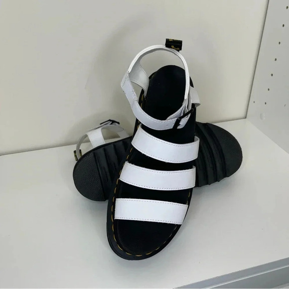 Dr Martens BLAIRE HYDRO LEATHER STRAP SANDALS - Picture 3 of 9